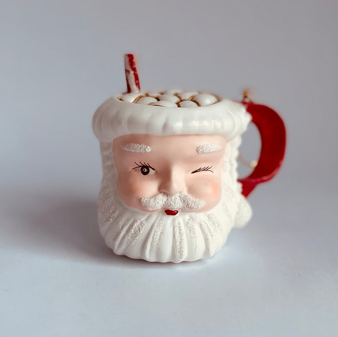 Santa Mug Ornament