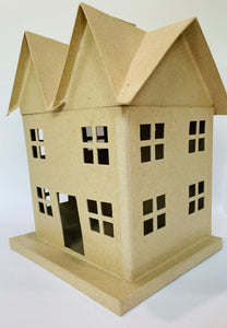 Papier Mache House (with embellishments)