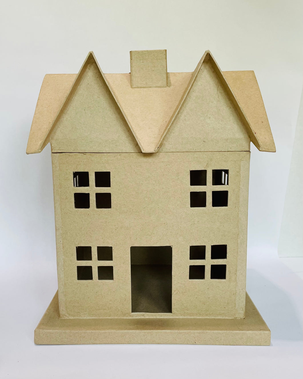 Papier Mache House (with embellishments)