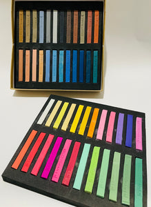 Charvin 48-Count Water-Soluble Pastel Painting Sticks