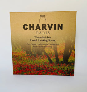 Charvin 48-Count Water-Soluble Pastel Painting Sticks