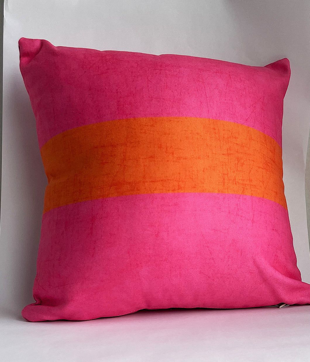 Pink and Orange Pillow