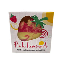 Load image into Gallery viewer, Handmade Pink Lemonade Bar Soap