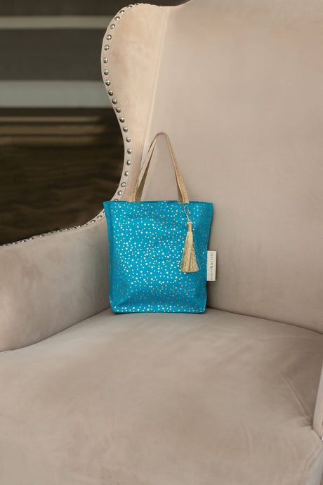 Reusable Fabric Gift Bags Tote Style - Luxe Gold Range