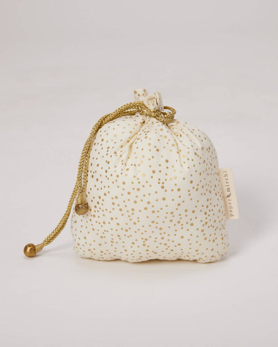 Reusable Fabric Gift Bags Double Drawstring- 2022 Collection