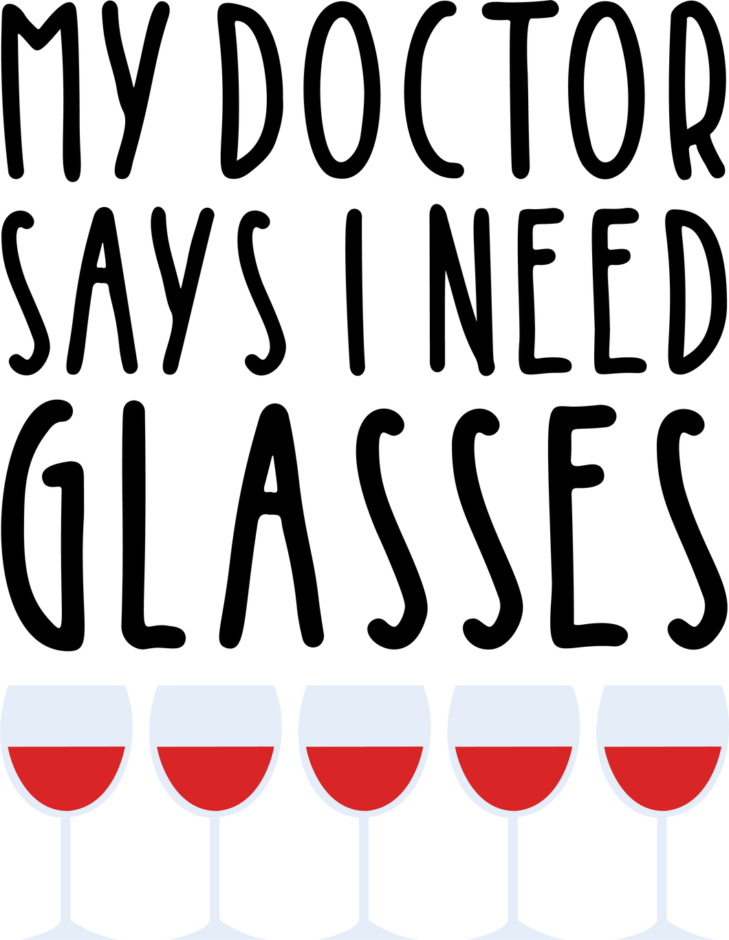 Stencil: Wine Quote (Design #1) 11.5