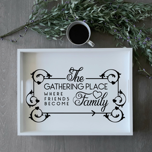 DIY Wood Serving Tray Kit: Gathering Place Design