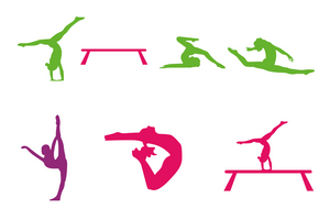 DIY CUSTOM Gymnast Sign Stenciling Kit (Design #2)