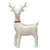 Stoneware Reindeer Planter w/ Gold Electroplating